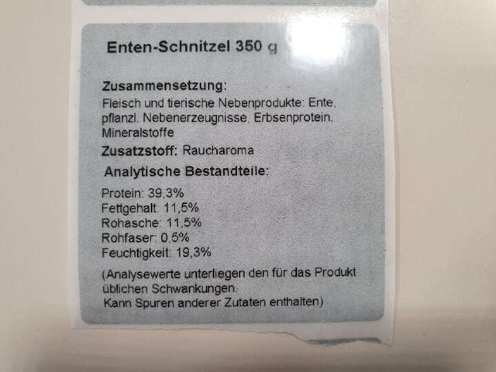 BUFFO Hundeleckerli Natur-Snacks Enten-Schnitzel